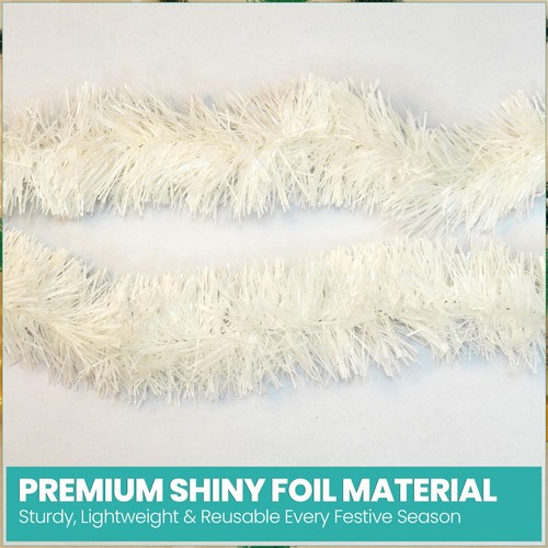 Deluxe thick chunky tinsel - thick,