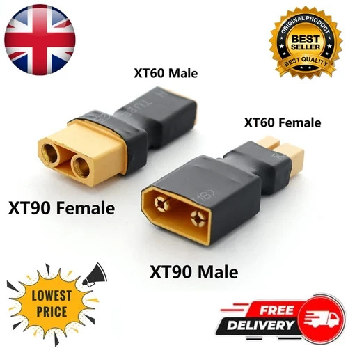 Xt90 xt60 adaptor plug - xt60,