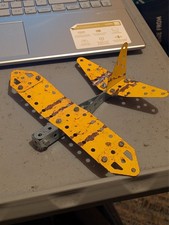 Vontage Meccano Pieces Made As