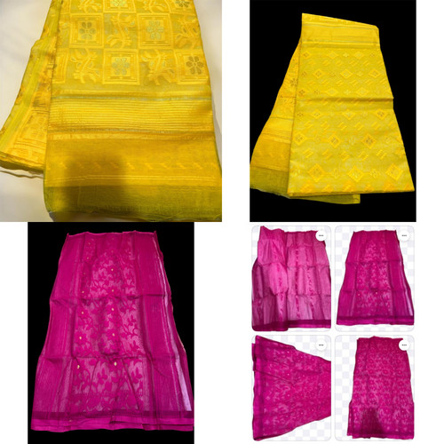 Semi hard jamdani - semi-hard,