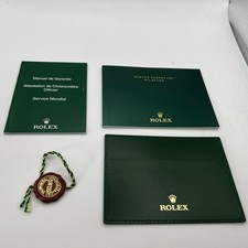 Genuine Rolex  Milgauss English Booklet Set 601.02 - 11.2012 Wallet Tag