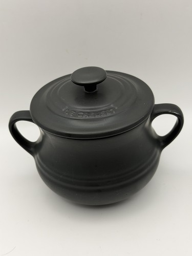Creuset oval matt black - le,