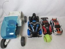 4 Assorted RC Vehicles Without Remotes
