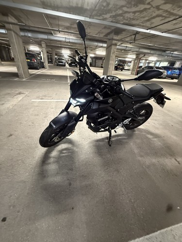 Yamaha 125 matte black - yamaha, mt-125
