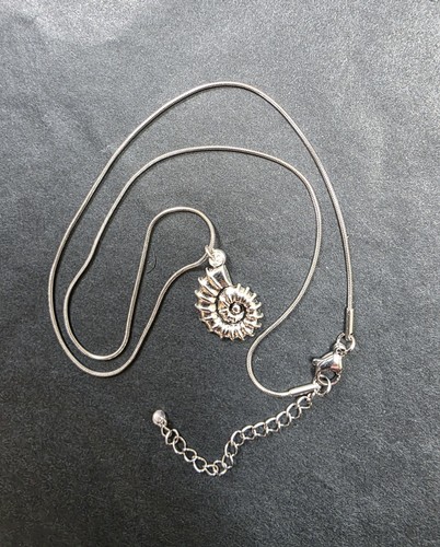 Ammonite pendant inch - pendant, 18
