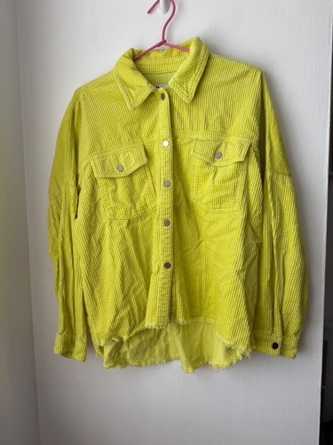 Zara yellow corduroy - zara,