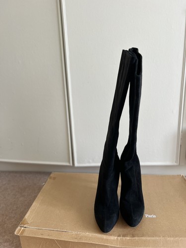 Christian louboutin suede knee - louboutin,