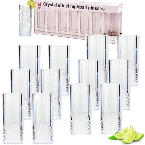 12x vintage clear crystal - 12x,