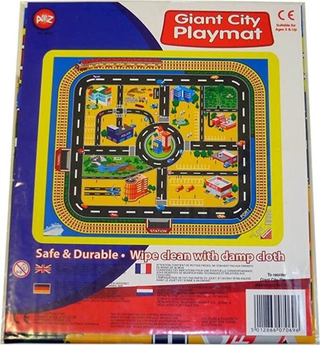 Giant city road playmat kids - city,