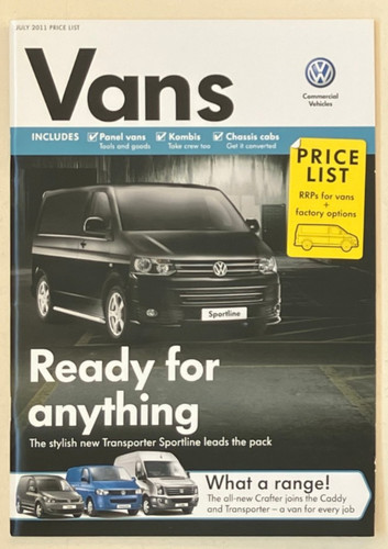 Volkswagen vans - volkswagen,