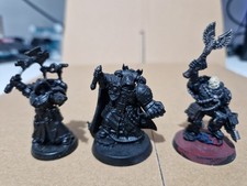3 x Characters Space Marines Dark Angels 40k