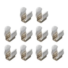 Keep Your Garage or Shed Tidy 10PCS Tool Storage Hangers with Spring Clips