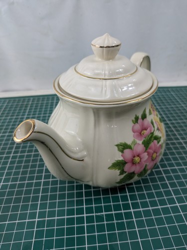 Vintage sadler floral - floral, teapot