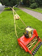 qualcast suffolk punch  Lawnmower  in unique Ducati 916 theme Ducati 916 996 998
