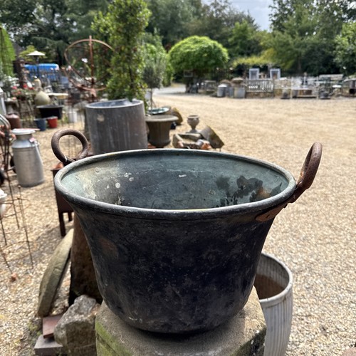 Antique garden copper - garden, planter