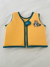 SPEEDO KIDS SWIM FLOAT VEST - ORANGE /BLUE - Age 2-4