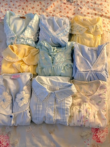 9pc vintage sleepwear - vintage, miss