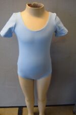 Pale blue short sleeve cotton