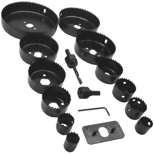 Hole saw set 16pc - hole,