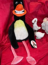 Vintage Creature Comforts Andrew Penguin Large Plush Soft Toy