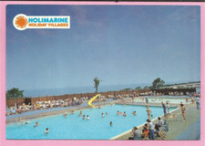Swimming Pool, Holimarine Holiday Villages New Quay Cardiganshire Wales postcard