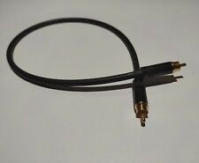 Digital Audio Video Coaxial Cable - Van Damme 75ohm RCA 50cm Neutrik rean RCAs