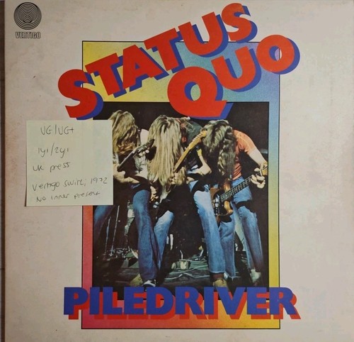 Status quo piledriver - piledriver, vinyl