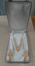 Vintage Indian Jewellery Set, Boxed, Raju Pattni & Son, Wembly