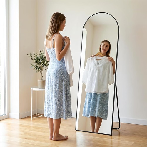 Arched full length mirror free - full,
