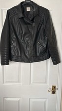Tu Woman Black Biker Jacket