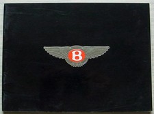 BENTLEY CAR RANGE Sales Brochure 1988 Eight CONTINENTAL Mulsanne TURBO