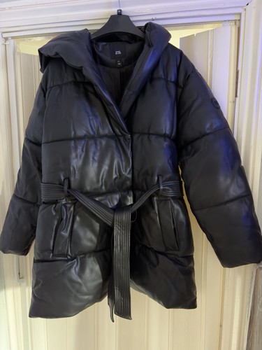 River island black faux - river,