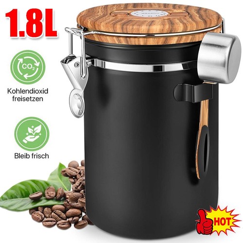 Coffee bean canister airtight - coffee,