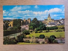 Vintage postcard, Dornoch from