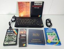 Sinclair ZX Spectrum Plus + 48k Computer, Software, Manuals