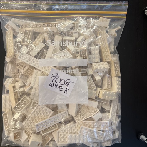 White lego building - lego, bricks