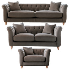 Elsie Chesterfield Velvet Sofa