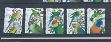 Australia stamps.  2005 Australian Parrots birds self-adhesive used. (AE686)