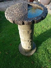 Large Weathered Column Bird