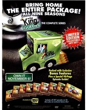 PTP107 MAGAZINE ADVERT 11X8" THE KING OF QUEENS TV SHOW ON DVD