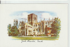 YORK -  THE MINSTER VIEW FROM