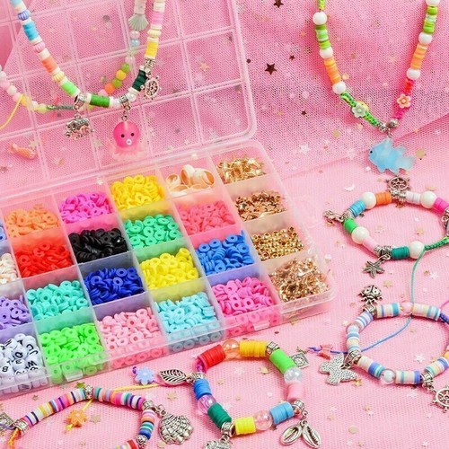 9772x clay beads for bracelet - 9772x,