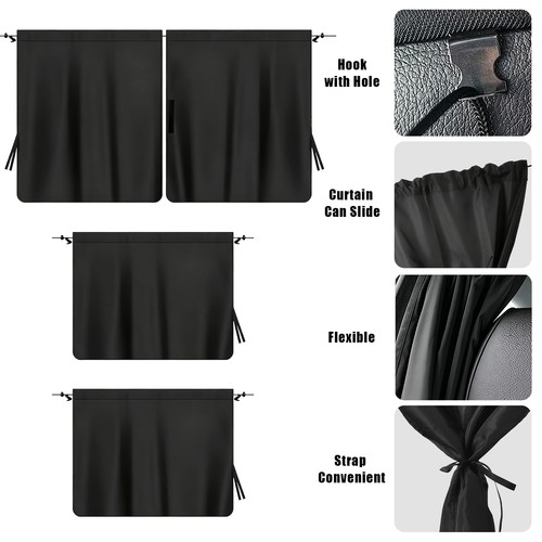 4pcs car window - 4pcs, privacy
