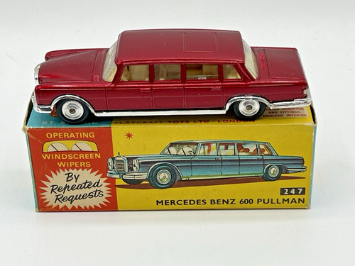 Corgi 247 mercedes benz 600 - corgi, mercedes-benz