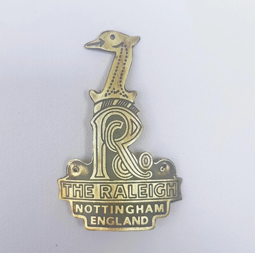 Vintage bicycle emblem head - vintage,