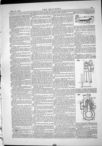Antique old print - print, 1883