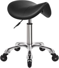 WKWKER Saddle Stool On Wheels