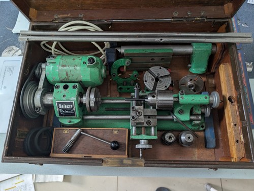 Unimat lathe with original - sl,