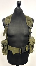 British Military Issue Olive Green PLCE Webbing Rig System