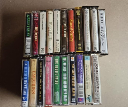 Cassette tapes job - cassette, (lot